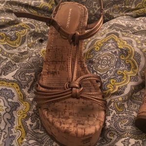 Banana Republic cork wedges